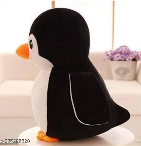 Black And Blue Soft Penguin Plush (pack of 2)